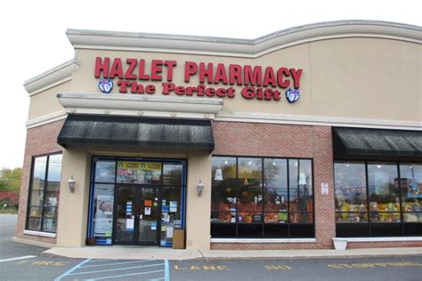 Hazlet pharmacy - Business Profile for Hazlet Pharmacy Inc. Pharmacy. At-a-glance. Contact Information. 2874 State Route 35. Hazlet, NJ 07730-1504. Visit Website (732) 264-3310. Customer Reviews. This business has ...